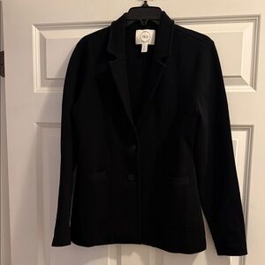 1901 Classic Black Sweater Blazer